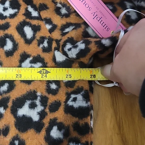NWT Simply Southern 2xl leopard print shacket - Picture 4 of 9